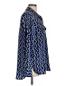 Tommy Hilfiger 100% Polyester Print Blue Long Sleeve Blouse Size L - photo 4