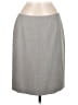 Anne Klein Chevron-herringbone Gray Formal Skirt Size 8 (petite) - photo 1
