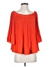 Vince Camuto 100% Polyester Orange 3/4 Sleeve Blouse Size S - photo 1