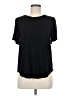 Chico's Black Short Sleeve Top Size Med (1) - photo 1