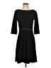 Max Studio Argyle Black Casual Dress Size S - photo 1