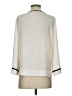 Banana Republic 100% Polyester Ivory 3/4 Sleeve Blouse Size S - photo 2