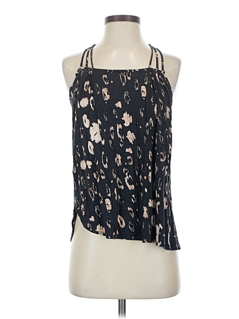 Pre-owned Deletta Sleeveless Blouse In Black