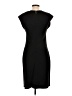 Theory Solid Black Casual Dress Size L - photo 2