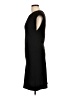Theory Solid Black Casual Dress Size L - photo 5