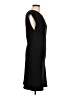 Theory Solid Black Casual Dress Size L - photo 4