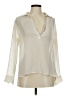JLo by Jennifer Lopez 100% Polyester Ivory Long Sleeve Blouse Size M - photo 1