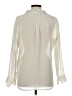 JLo by Jennifer Lopez 100% Polyester Ivory Long Sleeve Blouse Size M - photo 2