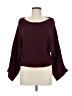 ASOS 100% Acrylic Solid Burgundy Pullover Sweater Size 6 - photo 1