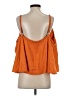 ELOQUII Solid Orange Sleeveless Top Size 26 waist - photo 2
