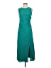 Reiss 100% Viscose Teal Cocktail Dress Size 2 - photo 1