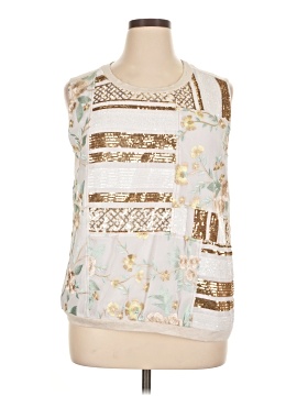 Burning Torch Sleeveless Blouse
