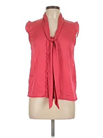 Tulle Sleeveless Blouse (view 1)