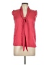 Tulle 100% Polyester Pink Sleeveless Blouse Size M - photo 1