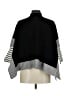 Tickled Pink 100% Polyester Black Poncho One size - photo 2