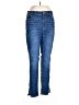 Old Navy Solid Blue Jeans Size 12 - photo 1