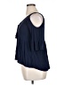 Eyeshadow 100% Rayon Blue 3/4 Sleeve Blouse Size XL - photo 5