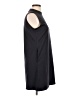 Unbranded Solid Black Casual Dress Size L - photo 4