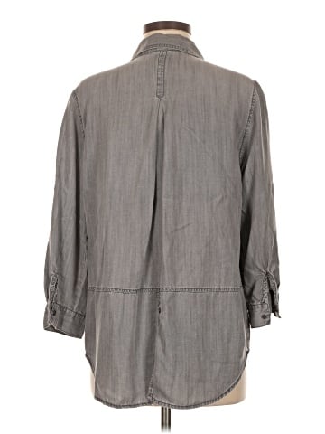 Hester & Orchard 3/4 Sleeve Button-Down Shirt (view 2)