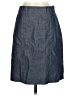 Ann Taylor LOFT Solid Gray Denim Skirt Size 0 - photo 1