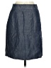 Ann Taylor LOFT Solid Gray Denim Skirt Size 0 - photo 2
