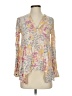 Maeve Floral Ivory Long Sleeve Blouse Size 0 - photo 1