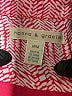 Hanna & Gracie 100% Polyester Red Sleeveless Blouse Size M - photo 7