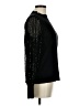 CeCe Black Long Sleeve Blouse Size M - photo 4
