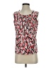 Kasper Red Sleeveless T-Shirt Size S - photo 1