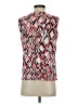 Kasper Red Sleeveless T-Shirt Size S - photo 2