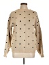Unbranded 100% Polyester Polka Dots Tan Pullover Sweater Size L - photo 1