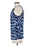 MICHAEL Michael Kors Blue Sleeveless Blouse Size M - photo 5
