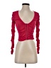 Zara Red 3/4 Sleeve Top Size S - photo 1