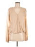 GUESS by Marciano Tan Long Sleeve Blouse Size M - photo 1