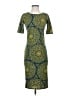 Lularoe Paisley Green Casual Dress Size XXS - photo 1