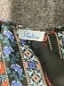 Abbeline 100% Polyester Paisley Houndstooth Stripes Blue Romper Size S - photo 4
