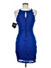By & By 100% Polyester Blue Cocktail Dress Size 7 - photo 2