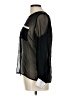 Voice 100% Polyester Black Long Sleeve Blouse Size L - photo 5