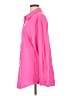 Unbranded 100% Polyester Solid Pink 3/4 Sleeve Blouse Size L - photo 5