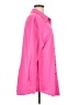 Unbranded 100% Polyester Solid Pink 3/4 Sleeve Blouse Size L - photo 4