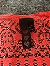 THREE PINK HEARTS 100% Polyester Hearts Orange Cocktail Dress Size XS - photo 7