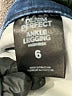 Express Outlet Hearts Blue Jeans Size 6 - photo 5