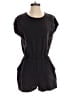 Z Supply Solid Black Gray Romper Size S - photo 1