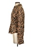 Olivaceous Animal Print Brown Long Sleeve Blouse Size S - photo 5