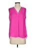 Vince Camuto 100% Polyester Pink Sleeveless Blouse Size S - photo 1