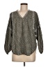 Old Navy Gray 3/4 Sleeve Blouse Size M - photo 1