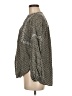 Old Navy Gray 3/4 Sleeve Blouse Size M - photo 5