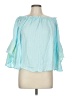 Miami Blue 3/4 Sleeve Blouse Size M - photo 1