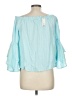 Miami Blue 3/4 Sleeve Blouse Size M - photo 2