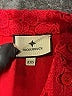 Tuckernuck 100% Polyester Red 3/4 Sleeve Blouse Size XXS - photo 6